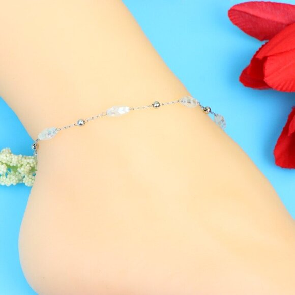 Elegant Handmade Anklet – Perfect for Women & Girls | Ideal Gift Option, DYC1439 - Picture 3 of 9